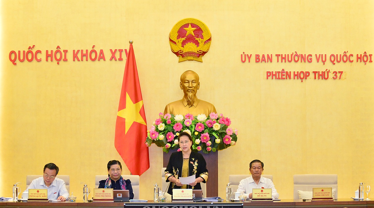 Khai mạc Phiên họp thứ 37 của Ủy ban Thường vụ Quốc hội